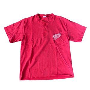 Detroit Red Wings Henley T-Shirt